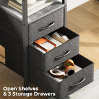 Huuger L Shaped Office Desk - Image 6