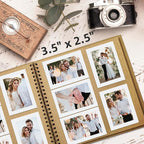 8x8 Inch DIY Scrapbook Photo Album, Hardcover Kraft Paper Acid-Free, 20 Sheets - Image 4