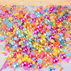 3900+ Pcs Rhinestones and Pearls Kit, 2-10mm Flatback Gems - Image 7