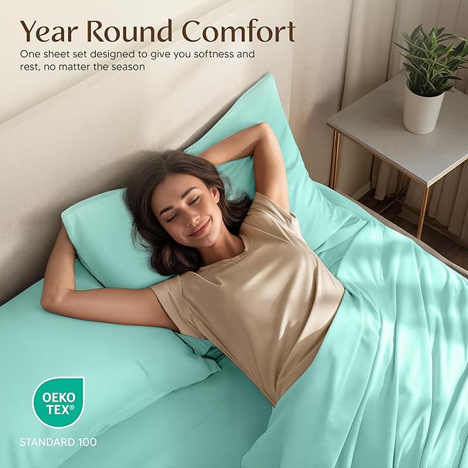 Utopia Bedding Queen Size Sheet Set – 4 Piece Bed Sheets, Soft and Breathable - Image 5