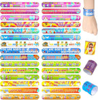 LovesTown 48PCS Christian Snap Bracelets, Bible Verses Religious Slap by Lovestown