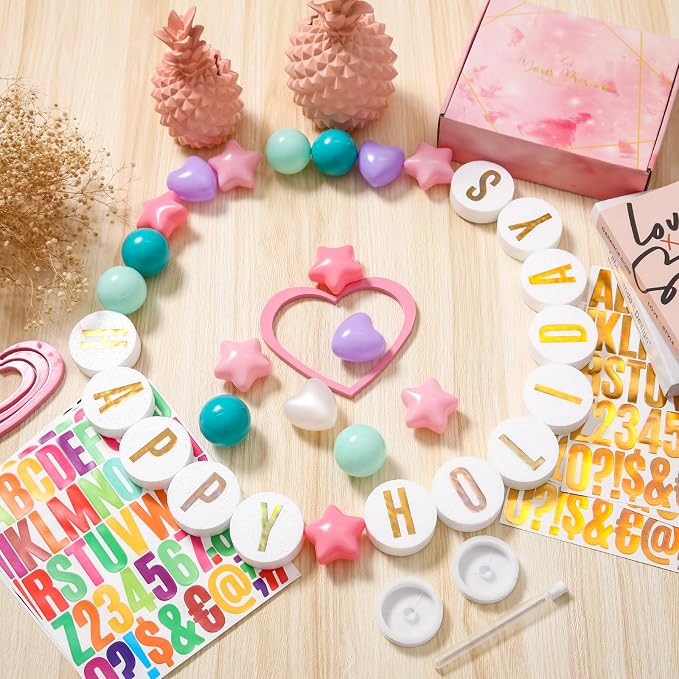 Kpop Theme Party Decorations DIY Kit Christmas Giant Friendship Bracelet - Image 3