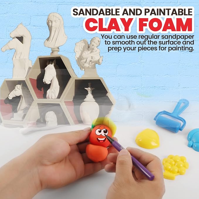 3.3 lbs Moldable Cosplay Foam Clay – High Density and Hiqh Quality - Image 4