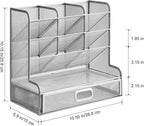 Marbrasse Larger Mesh Desk Organizer - Image 7