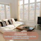 Haton Window Privacy Film, Stained Glass Rainbow Film Decorative Window Clings - Image 7