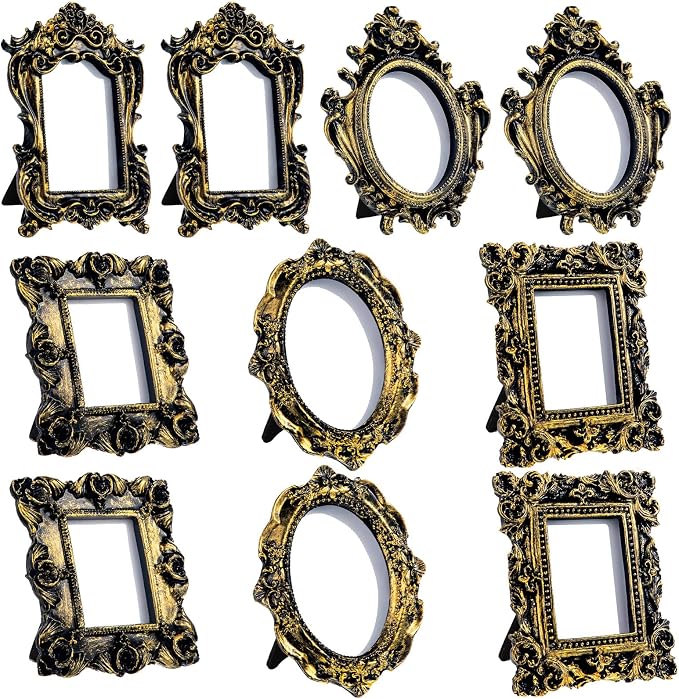 Maitys 10 Pcs Mini Picture Vintage Frames by Maitys