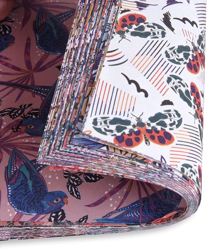Origami Paper Kit 50 Sheets 6 Inch Square Double Sided Color 10 Vivid Colors - Image 5