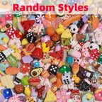 MGGFBLEY Assorted Resin Charms for DIY Bracelet & Keychain Making – Mini Candy - Image 2