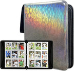 Sparkly Trading Card Binder 9-Pocket Zippered by Unknown