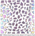 Youway Style Iridescent Purple Glass Mosaic Tiles - Image 6