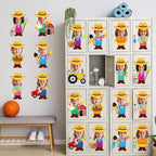 60pcs Farm Theme Cutouts Farmer - Image 6