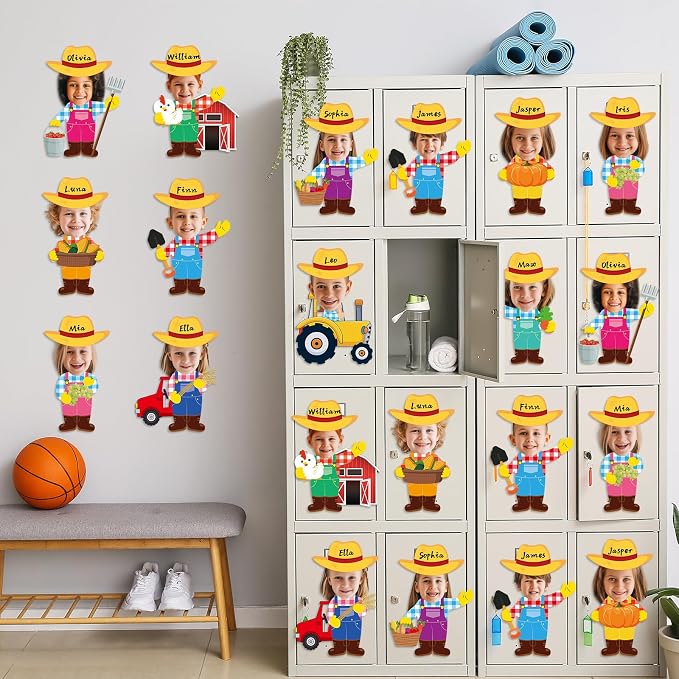 60pcs Farm Theme Cutouts Farmer - Image 6