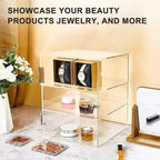 3 Shelf Acrylic Lockable Display Case - Image 5
