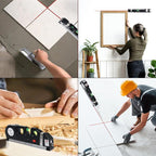 Laser Level Line Tool, Standard Cross Line Laser Leveler Beam Kit | - Image 7
