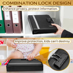 Coin Collection Book Holder for Collectors, Fireproof Coin Collection Supplies - Image 4
