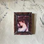 5x7 Retro Picture Frame, Vintage Leather Photo Frame, Hand-Crafted Resin Ornate - Image 4
