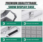 Trade Show Display Case Table Top Portable Aluminum Sports Card Display Case - Image 3