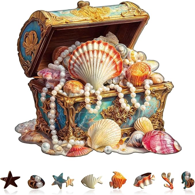 Ocean Riches Puzzles Adults Gifts by Jollitot