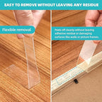 P7yaumy Double Sided Tape Heavy Duty 1.2in×20ft, Nano Tape Double Sided - Image 4
