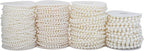 8mm Crafts Faux Pearl Beads Garland Pearl Bead Roll Strand of Pearls to - Image 5