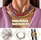 Ybxjges 24000Pcs 2mm Glass Seed Beads Kit, - Image 7