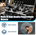 2 PCS Polyethylene Foam Block 12 x 10 x 3.5 In Black Packing Sheet, Thick Foam - Image 4
