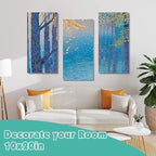 ESRICH Long Canvas for Painting 10x20 Inch, Primed Acid-Free Cotton Rectangular - Image 7