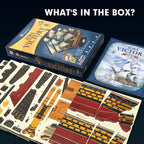 CubicFun 3D Puzzles Large HMS Victory Vessel Ship Sailboat Model Kits - Image 7