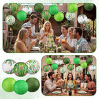 Panelee 12 Pcs Summer Cactus Party Decorations Mexican Themed Succulent Plant - Image 5