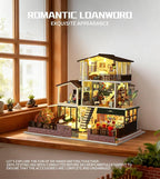 Spilay DIY Miniature House Kit for Adults, Miniature Dollhouse Kit | - Image 4