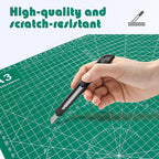 2 Packs Cutting Mats, 12inch x 18inch Rotary Cutting Mat Double Sided 5-Ply - Image 4