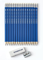 STAEDTLER Norica #2 HB Wood-Cased Pencil Set: 18 Pre-Sharpened Graphite Pencils - Image 2