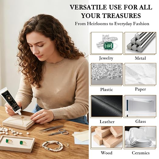 Jewelry Glue for Gemstones and Metal, 120ML Professional Grade Precise - Image 6
