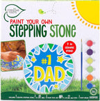 Creative Roots Paint Your Own #1 Dad Stepping Stone, Paintable Ceramic 7 in. by CreativeRoots