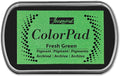 Jacquard ColorPad Archival Pigment Ink Stamp Pads- Fresh Green by Jacquard