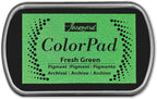 Jacquard ColorPad Archival Pigment Ink Stamp Pads- Fresh Green by Jacquard