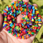 400pcs Natural Chip Shell Beads - Image 5