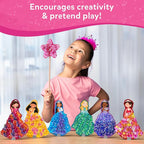 Skillmatics Poke-in Art – Magical Princesses, DIY Wood Craft Kits | Mess-Free - Image 8