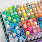 240 Colors Acrylic Paint Markers Set, Soft Flexible Brush Markers - Image 5