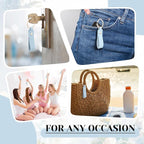 Wavyknot 50 Pcs PU Leather Keychain Blanks Bulk Laser Engraving Blanks Keychain - Image 5