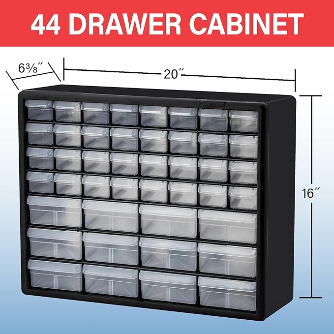 Akro-Mils 44-Drawer Plastic Drawer Storage Cabinet - Image 3