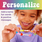 Creativity for Kids Rainbow Bead Jar Jewelry Making Kit: Makes 40+ Friendship - Image 4