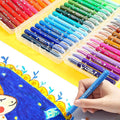 M&G Washable Tempera Paint Sticks, 48 colors Solid Tempera Paint Set by MG