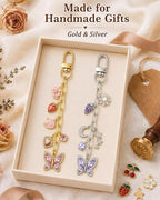 FIVEIZERO 30Pcs Gold Keychain Making Kit, Swivel Snap Hook & Lobster Clasps | - Image 3