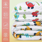 Utopia Bedding Dinosaur Kids Comforter Set - Image 2