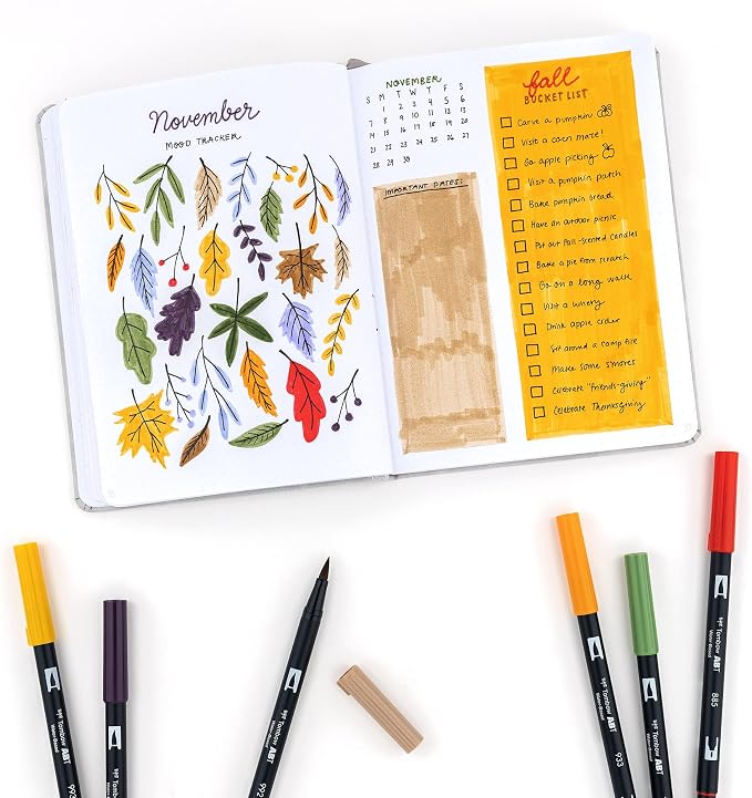 Tombow 56168 Dual Brush Pen Art Markers, Brush and Fine Tip Markers - Image 10