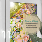 Oxdigi 3D Stained Glass Window Film Decorative, Static Cling Privacy Protection - Image 5