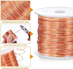 Funrous 5 Rolls 5 Size Jewelry Wire 18, 26 Gauge Copper Wire Kit Jewelry - Image 2