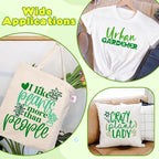 Tintnut Spanish Green Heat Transfer Vinyl, easy cut & weed, stretch washable - Image 5