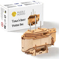 Tesla's Boat-Escape Room Game in a Box-Electronic Puzzle Box-Brain Teaser by PuzzlePotato